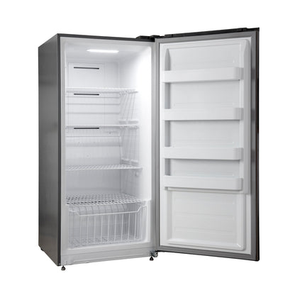FORNO Rizzuto 28-Inch Built-In Convertible Refrigerator/Freezer, 13.8 cu ft, Right-Hinged, Stainless Steel (FFFFD1933-28RS)