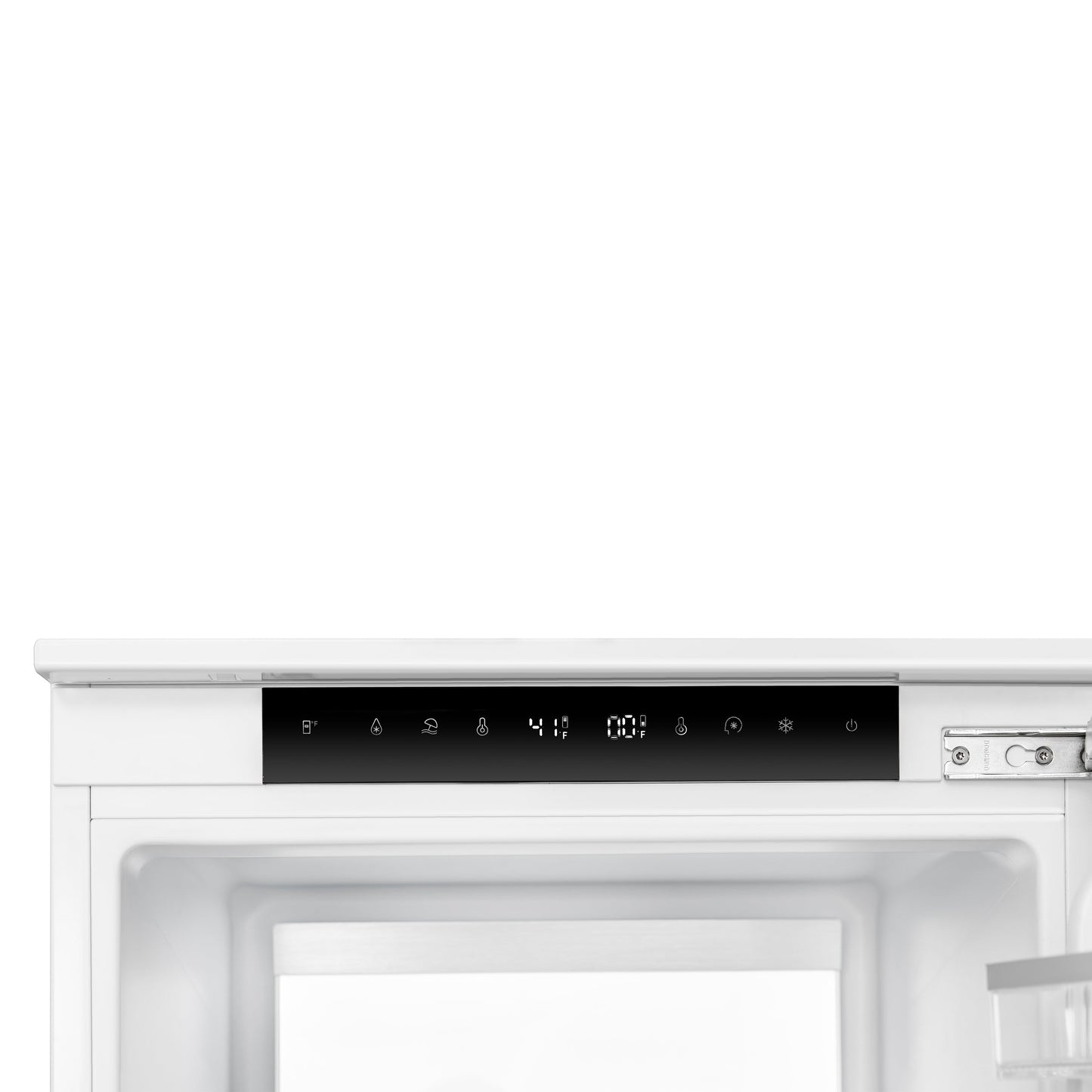 Forno Rivestito 22-Inch Panel-Ready Counter-Depth Built-In Bottom Freezer Refrigerator with Ice Maker, 8.3 cu. ft. (Model FFRBI1704-21)