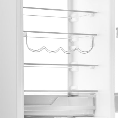 Forno Rivestito 22-Inch Panel-Ready Counter-Depth Built-In Bottom Freezer Refrigerator with Ice Maker, 8.3 cu. ft. (Model FFRBI1704-21)