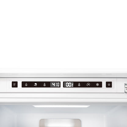 FORNO Rivestito 22 in Counter-Depth Built-In Panel-Ready Refrigerator with Bottom Freezer, 8.6 cu ft, Model FFRBI1798-21