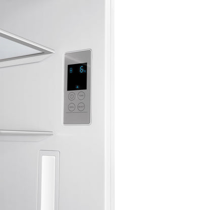 FORNO Rivestito 36-Inch Counter-Depth Built-In Panel-Ready French Door Refrigerator with Automatic Ice Maker, 15.5 cu. ft. (FFRBI1811-36FR)