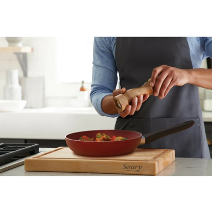 Serary Classic 11-Piece Forged Aluminum Nonstick Cookware Set
