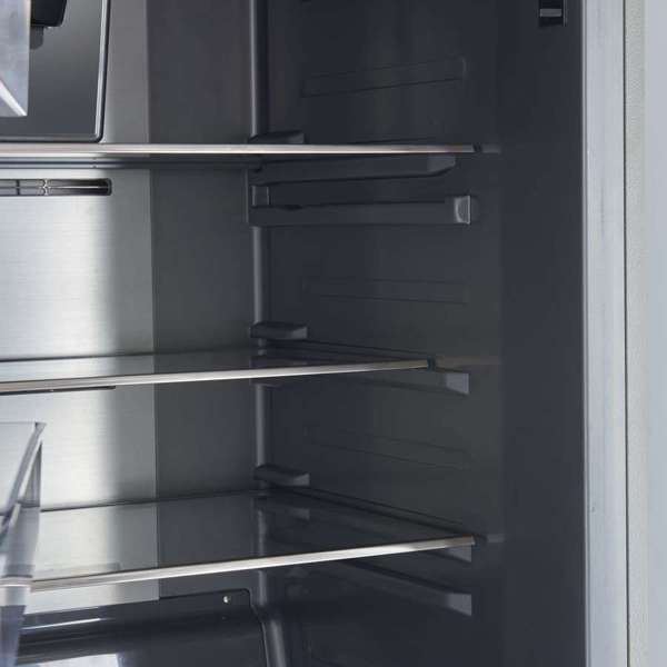 Forno Fortezza 32-Inch Left-Swing Upright Freezer with Automatic Ice Maker, Fast Freeze & Digital Controls, Stainless Steel Trim (Model FFFFD1738-32LMG)
