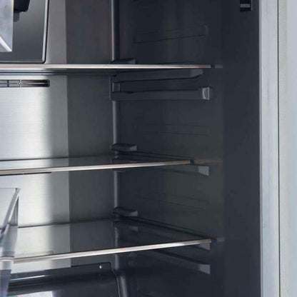 FORNO Fortezza 32-Inch Built-In Freezer, Left Swing, Fast Freeze, Digital Controls, Ice Maker, Grill Trim Kit (Model FFFFD1738-32LSG)