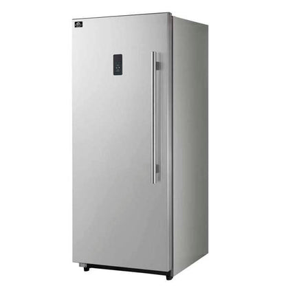 Forno Fortezza 28-Inch Left Swing Built-In Freezer with Fast Freeze, Digital Controls, Ice Maker, Stainless Steel (FFFFD1738-28LS)