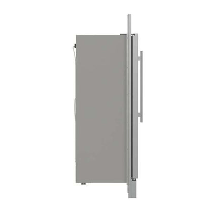 FORNO Fortezza 32-Inch Built-In Freezer, Left Swing, Fast Freeze, Digital Controls, Ice Maker, Grill Trim Kit (Model FFFFD1738-32LSG)