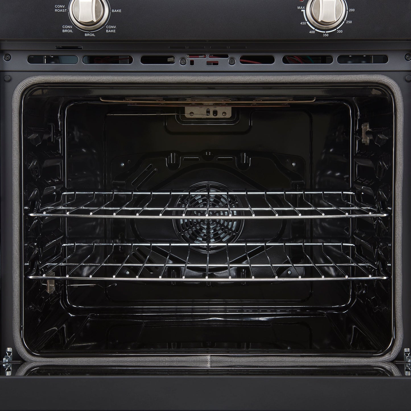 Forno Espresso Vomero 30-Inch Single Electric Wall Oven, 5.0 Cu. Ft., Black with Stainless Steel Accents (FBOEL1370-30BLK)