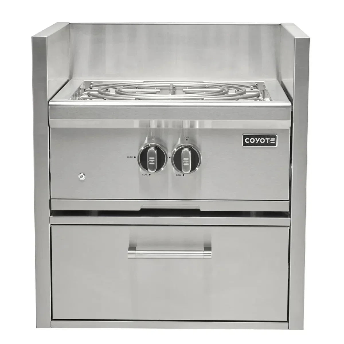 Asado / Power Burner Insert Sleeve with Storage Drawer