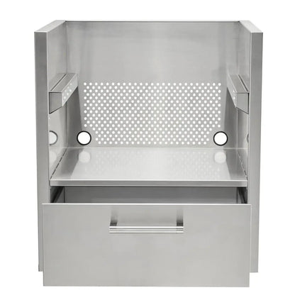 Asado / Power Burner Insert Sleeve with Storage Drawer