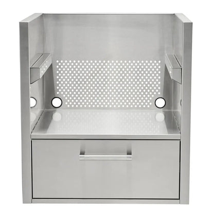 Asado / Power Burner Insert Sleeve with Storage Drawer