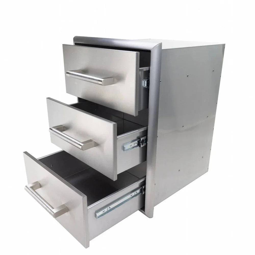 Coyote 18" Three Drawer Cabinet