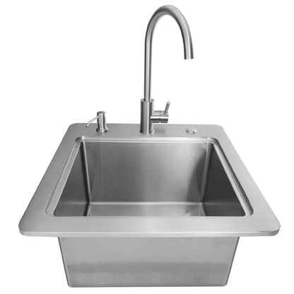 Coyote 21" Sink w/ Drain, Faucet & Soap Dispenser