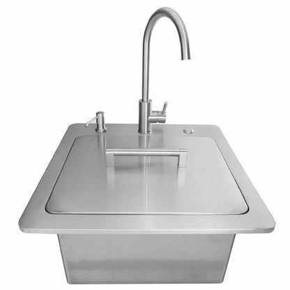 Coyote 21" Sink w/ Drain, Faucet & Soap Dispenser