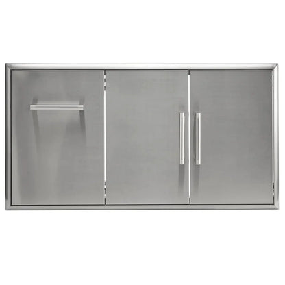 Coyote 45" Double Access Doors With Roll Out Trash