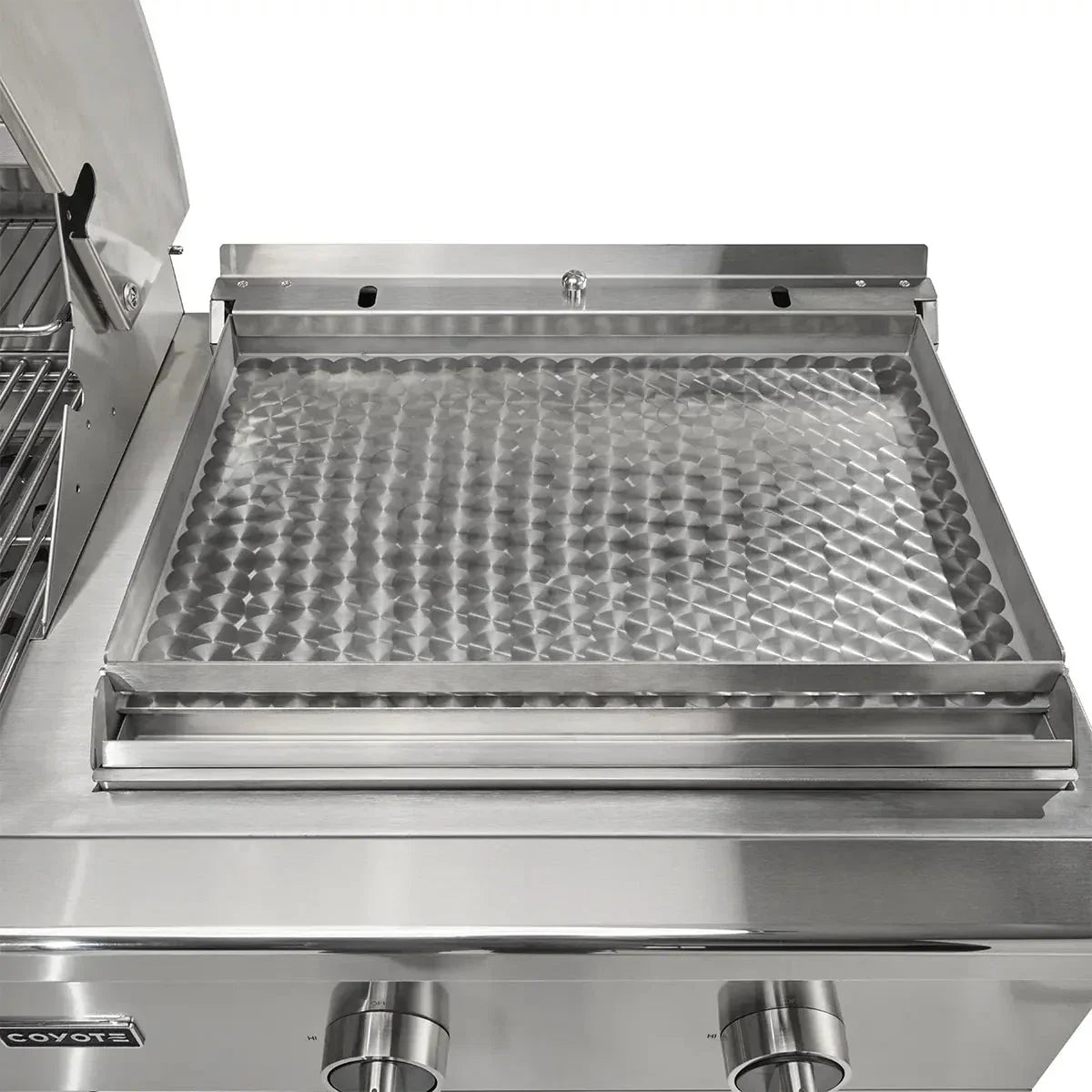 Coyote 50" Combo Built-In Gas and Flat Top Grill