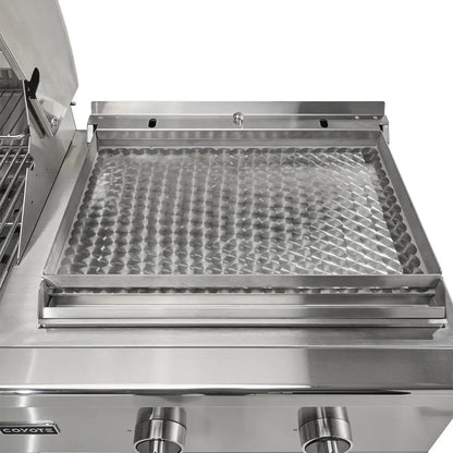 Coyote 50" Combo Built-In Gas and Flat Top Grill