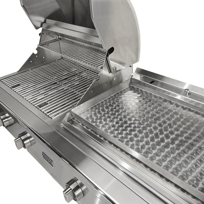 Coyote 50" Combo Built-In Gas and Flat Top Grill