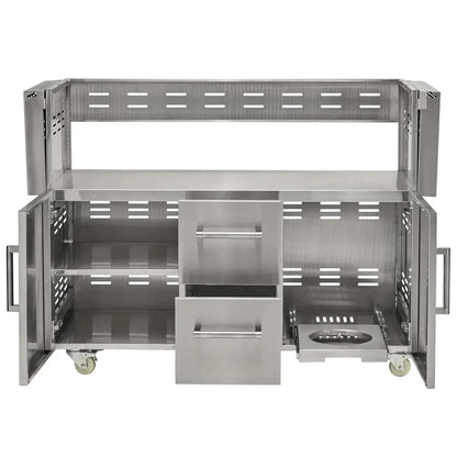 Coyote Cart For 50" Hybrid or Combo Grill