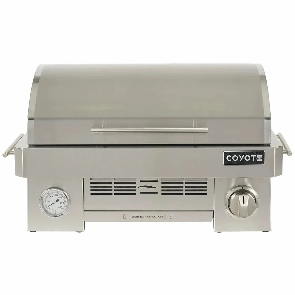 Coyote Portable Grill; Infinity burner up to 20,000 btu; LP Gas ONLY