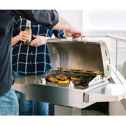 Coyote Single Burner 120V Electric Grill with Pedestal