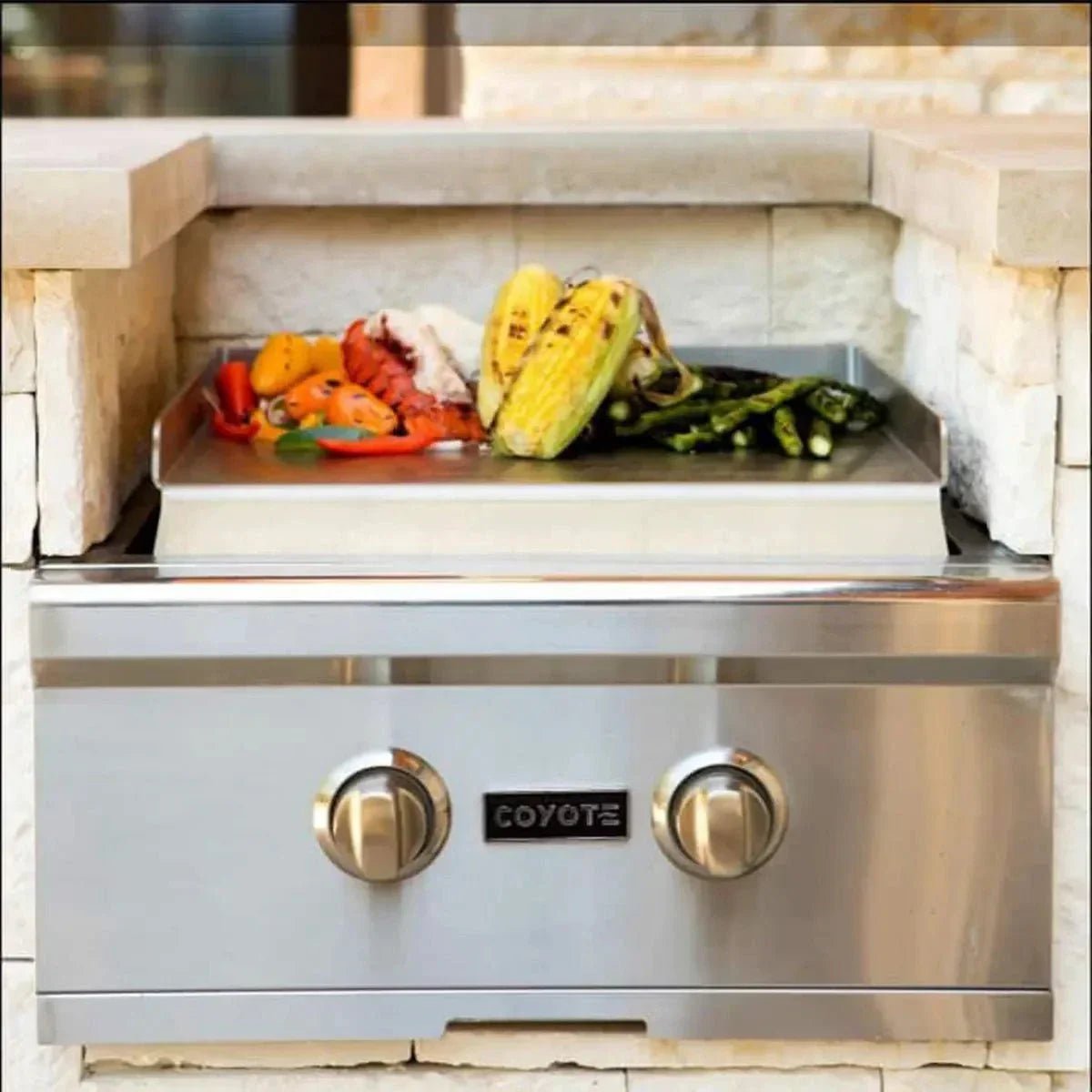 Coyote Teppanyaki Griddle Accessory for Power Burner