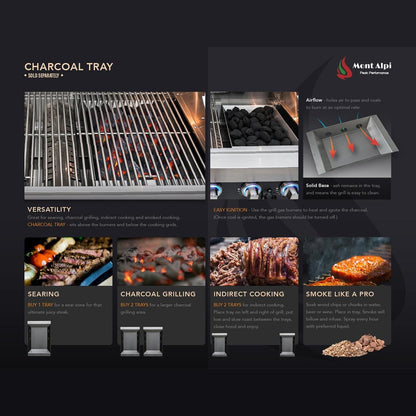 Mont Alpi 805 Deluxe Island Grill, MAi805-D