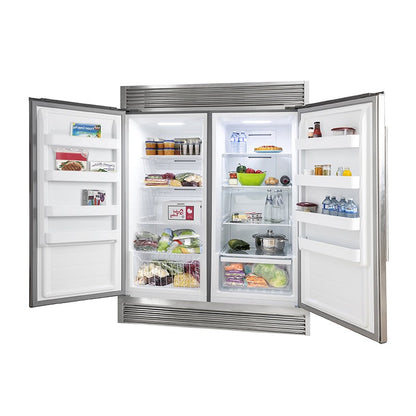 FORNO Appliance Package - 48" Gas Burner, Electric Oven Range and 60" Refrigerator, FBDL-005-02CAUS