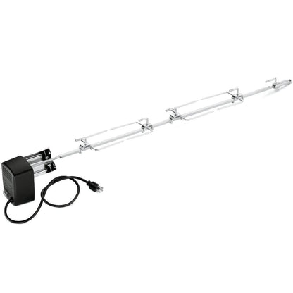Mont Alpi Supreme 4 Burner cart grill in Black Stainless Steel, S-470