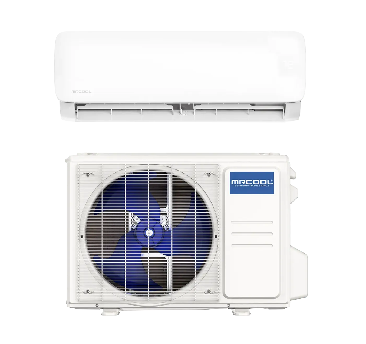 MRCOOL DIY® 5th Gen EasyPro® 18,000 BTU Single Zone Mini Split Complete System 230V with 11.5 ft. DIY Quick Connect Line Set, EZPRO-18-HP-23011DE-O