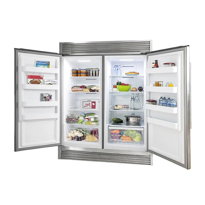 FORNO Appliance Package - 30" Gas Range, 60" Refrigerator, Dishwasher, Microwave Drawer, AP-FFSGS6276-30-W-7