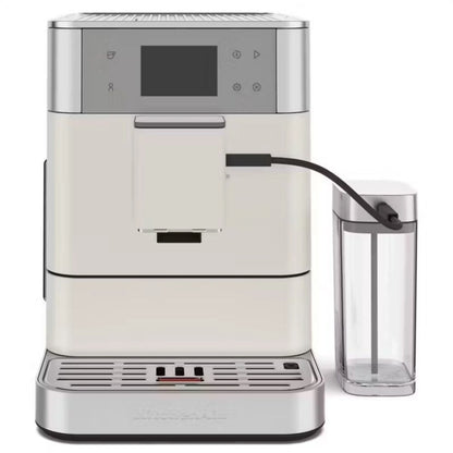 KitchenAid Fully Automatic Espresso Machine KF8 with Milk Container in Porcelain White (KES8558PL)