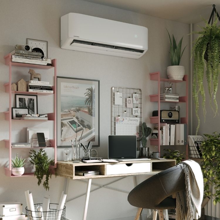 MRCOOL DIY 5th Gen 3-Zone 42,000 BTU Ductless Mini Split Air Conditioner & Heat Pump with Pre-Charged Line Sets (6K+12K+24K), DIYM348HP