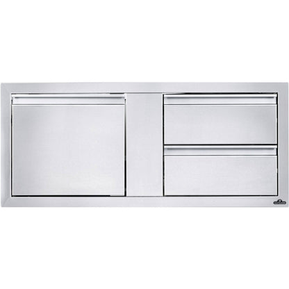Napoleon 42" X 16" Single Door & Double Drawer Combo