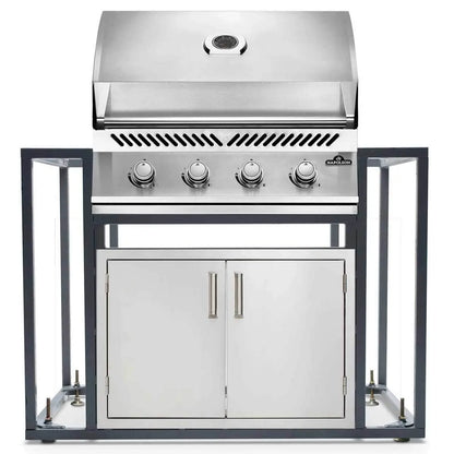 Napoleon BI32 500-Series Gas BBQ Grill Island with 30x19 Double Access Doors