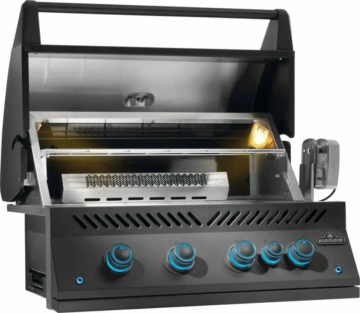 Napoleon Built-In 700 Series 32-inch Gas Grill with Rear Infrared Burner BIG32RB-1, Matte Black
