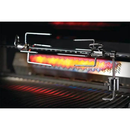 Napoleon Grills Prestige 500 Gas BBQ Grill with Infrared Side and Rear Burners, Stainless Steel