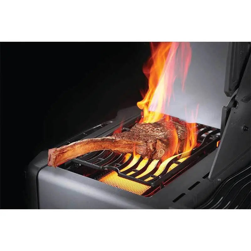 Napoleon Grills Prestige 500 Gas BBQ Grill with Infrared Side and Rear Burners, Stainless Steel