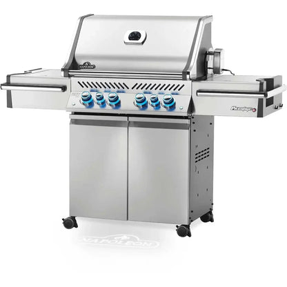 Napoleon Grills Prestige PRO 500 Gas BBQ Grill with Infrared Side & Rear Burners, Stainless Steel