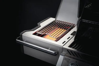 Napoleon Grills Prestige PRO 665 Gas BBQ Grill with Infrared Side & Rear Burners, Stainless Steel
