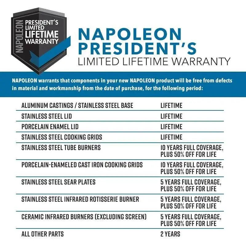 Napoleon Grills Prestige PRO 665 Gas BBQ Grill with Infrared Side & Rear Burners, Stainless Steel