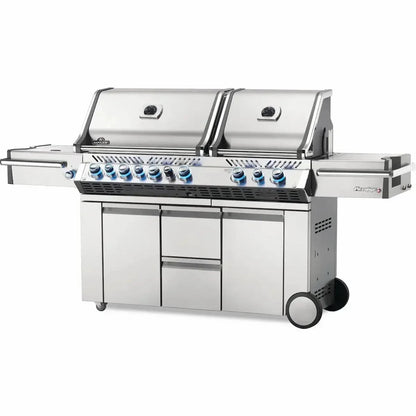 Napoleon Grills Prestige PRO 825 Gas BBQ Grill with Infrared Rear and Side Burners, PRO825RSBI-3
