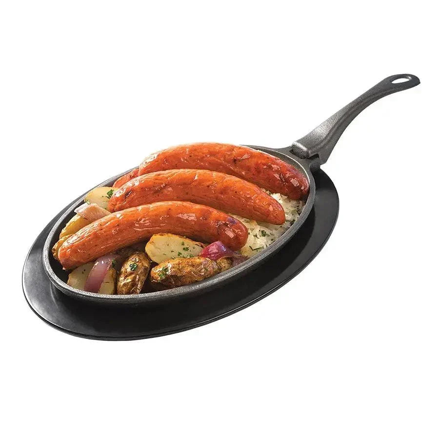 Napoleon Grills Professional Oval Cast Iron Skillet