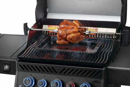 Napoleon Phantom Rogue® PRO-S 425 Gas BBQ Grill with Infrared Side and Rear Burners, Matte Black