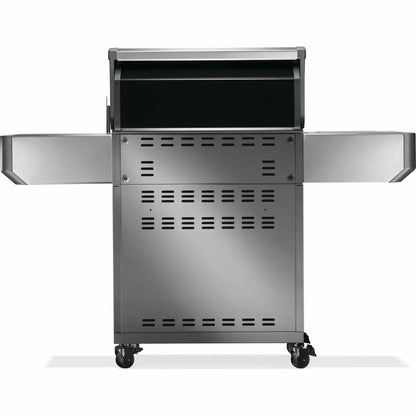 Napoleon Prestige 500 Gas BBQ Grill with Infrared Side and Rear Burner, Stainless Steel
