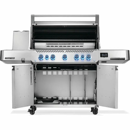 Napoleon Prestige 665 Connected Gas BBQ Grill with Infrared Side and Rear Burner