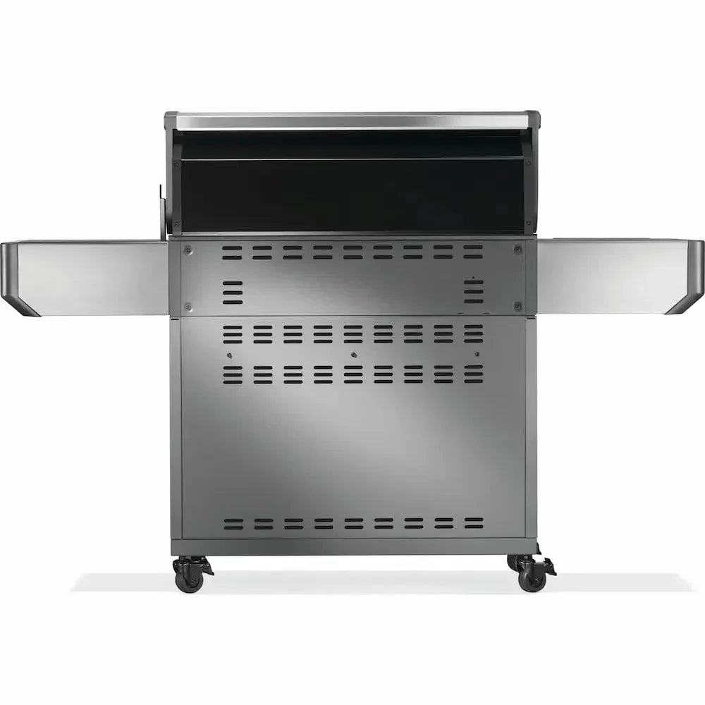 Napoleon Prestige 665 Gas BBQ Grill with Infrared Side and Rear Burner, Stainless Steel
