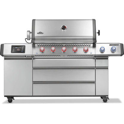 Napoleon Prestige PRO 665 Elite 5-Burner Gas Grill with Smart Technology & Electric Smoker Box