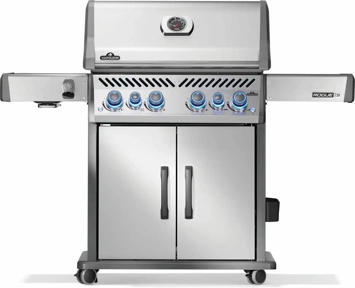 Napoleon Rogue PRO-S 525 Gas BBQ Grill with Infrared Side and Rear Burners