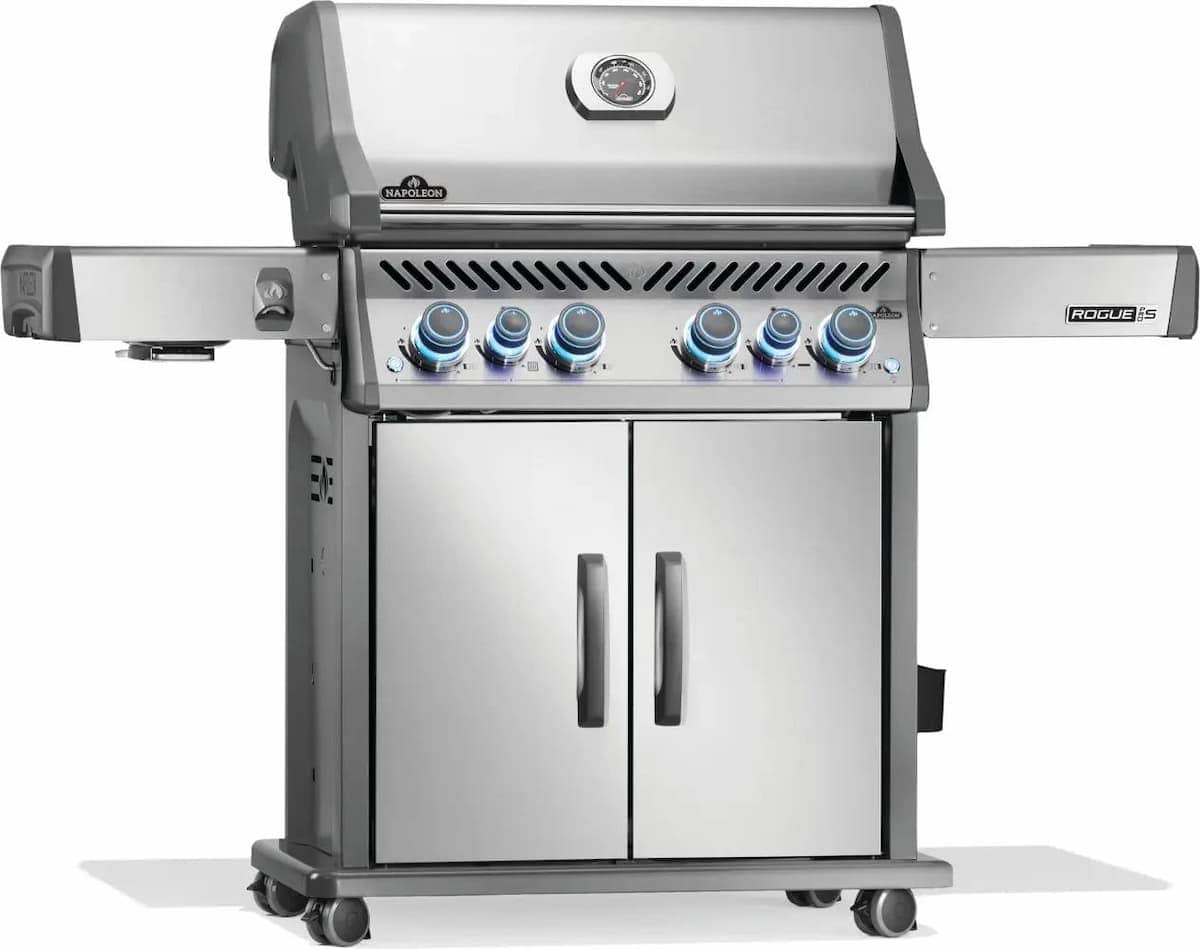 Napoleon Rogue PRO-S 525 Gas BBQ Grill with Infrared Side and Rear Burners
