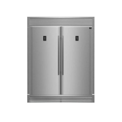 Forno Rizzuto 60-Inch Pro-Style Refrigerator/Freezer Combo, 27.6 cu. ft., Stainless Steel (FFFFD1933-60S)